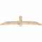 Ekena Millwork Bellingham Rough Sawn Timber Gable Bracket, Douglas Fir, 84"W x 24"H x 4"D x 6"F, 7/12 Pitch GBW084X24X0406BEL00RDF - alternate 4
